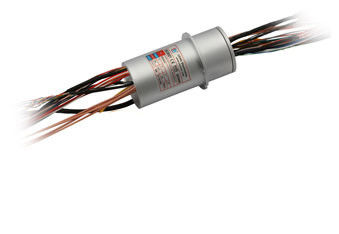 Junta rotatoria de la fibra óptica de 380 VAC, anillo colectando video para la transmisión de datos