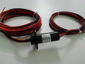 Material del contacto de los metales preciosos del OD 22m m del anillo colectando de la cápsula IP65 para la máquina de trabajo de madera