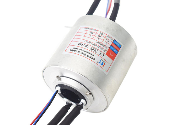 material bajo del contacto del metal precioso del ruido de Electricle de los anillos colectores de Ethernet 100Mbps